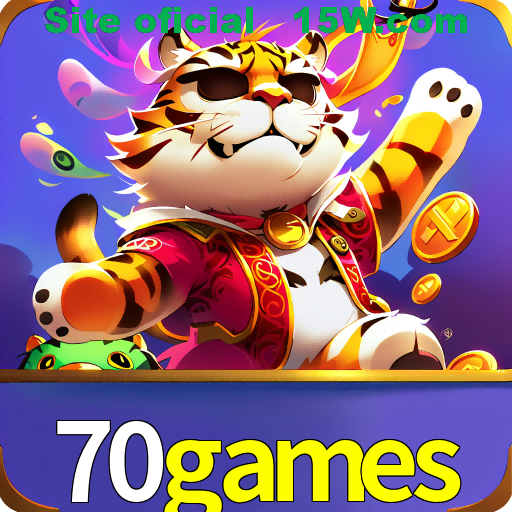 Imagem promocional da 70games mostrando a plataforma e suas vantagens